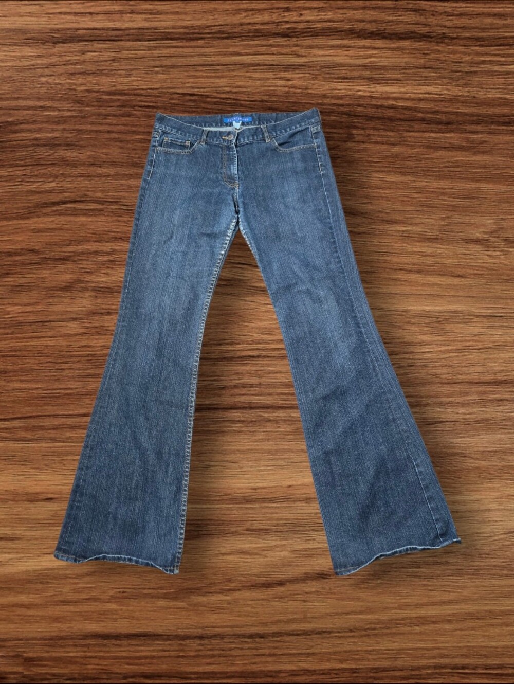 Fcuk French Connection Vintage Denim Blue Flare Women’s Jeans